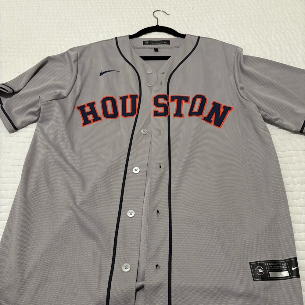 Nike Gray Houston Jersey